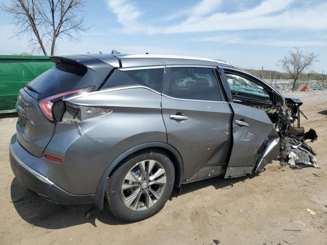 5N1AZ2MG6FN251710 - 2015 NISSAN MURANO S GRAY photo 3