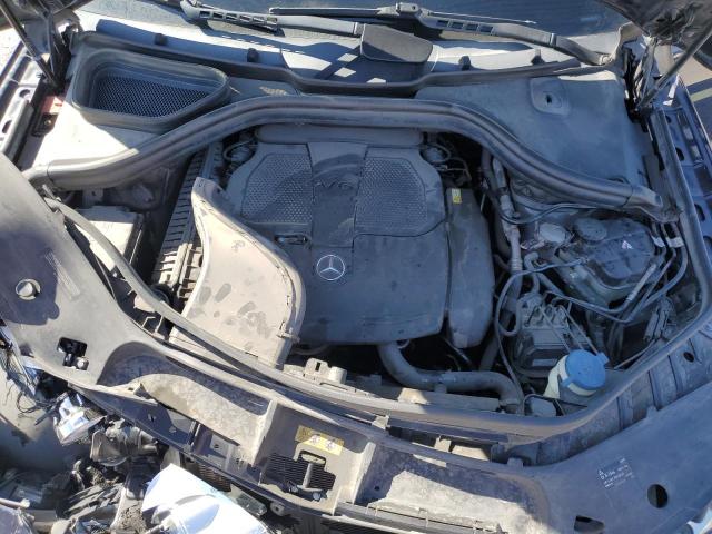 4JGDA5HBXCA033146 - 2012 MERCEDES-BENZ ML 350 4MATIC BLACK photo 11