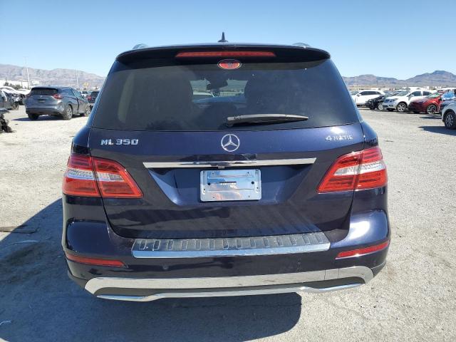4JGDA5HBXCA033146 - 2012 MERCEDES-BENZ ML 350 4MATIC BLACK photo 6