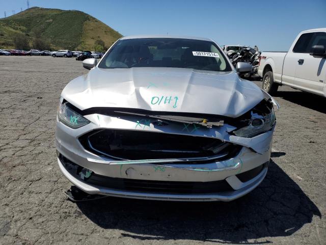 3FA6P0LU1JR221683 - 2018 FORD FUSION SE HYBRID SILVER photo 5