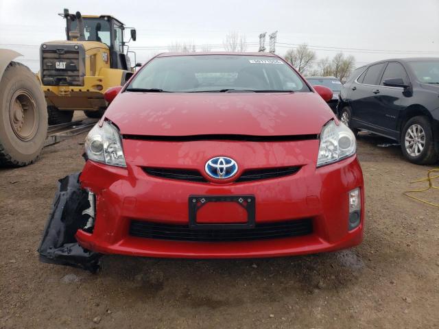 JTDKN3DU1B0306684 - 2011 TOYOTA PRIUS RED photo 5