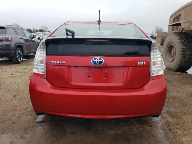 JTDKN3DU1B0306684 - 2011 TOYOTA PRIUS 红色 照片 6
