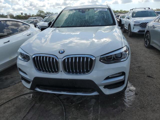 5UXTR9C57JLD66750 - 2018 BMW X3 XDRIVE30I WHITE photo 5