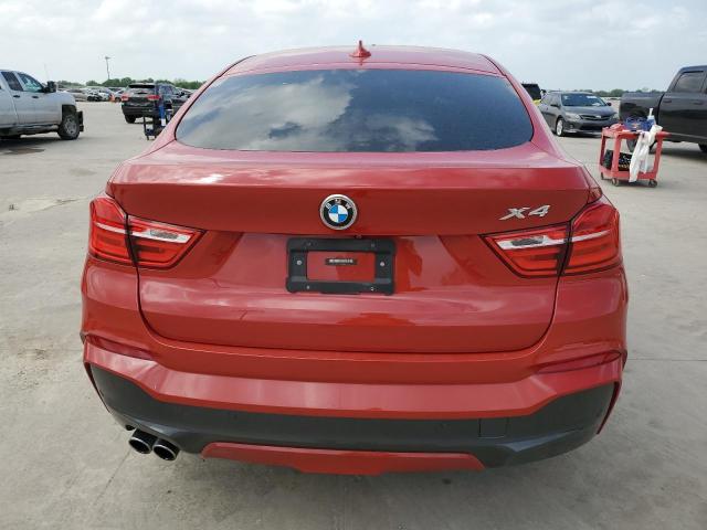5UXXW3C56J0Z60655 - 2018 BMW X4 XDRIVE28I RED photo 6