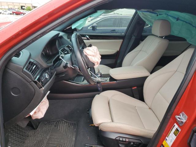5UXXW3C56J0Z60655 - 2018 BMW X4 XDRIVE28I RED photo 7