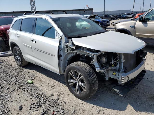 5TDKKRFH0GS174825 - 2016 TOYOTA HIGHLANDER XLE WHITE photo 4