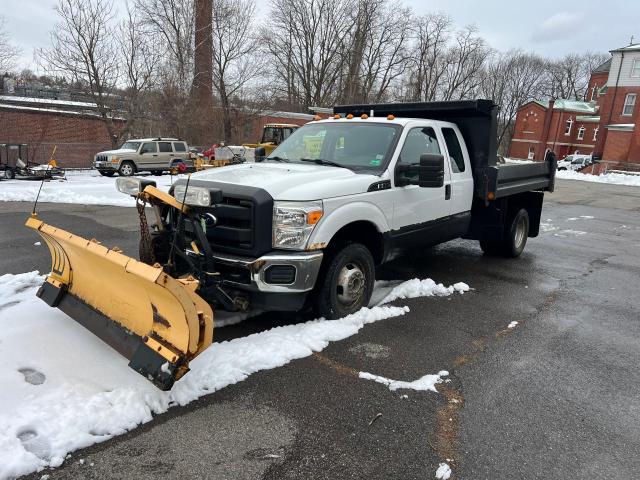 1FD8X3H60BEC82490 - 2011 FORD F350 SUPER DUTY WHITE photo 2