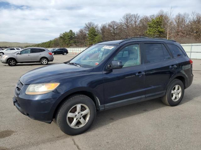 5NMSG13D27H080534 - 2007 HYUNDAI SANTA FE GLS BLUE photo 1