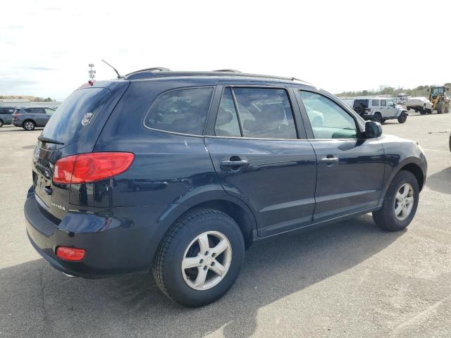 5NMSG13D27H080534 - 2007 HYUNDAI SANTA FE GLS BLUE photo 3