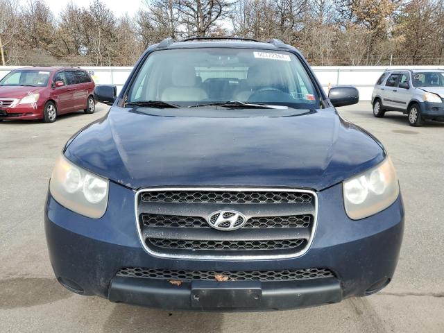 5NMSG13D27H080534 - 2007 HYUNDAI SANTA FE GLS BLUE photo 5