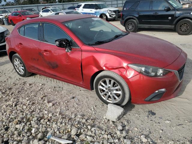 JM1BM1L79E1187851 - 2014 MAZDA 3 TOURING RED photo 4