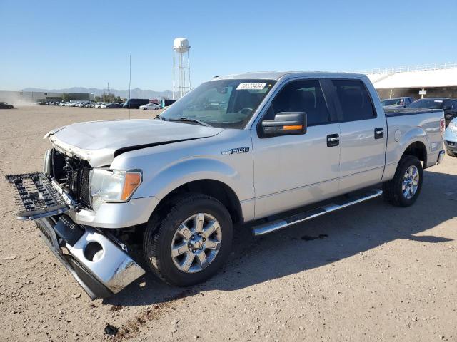 1FTFW1CF3EKE64992 - 2014 FORD F150 SUPERCREW SILVER photo 1