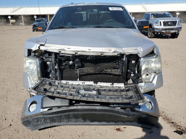 1FTFW1CF3EKE64992 - 2014 FORD F150 SUPERCREW SILVER photo 5