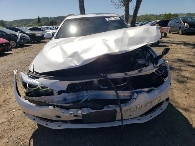 WBA4J3C50KBL04988 - 2019 BMW 430XI GRAN COUPE WHITE photo 5