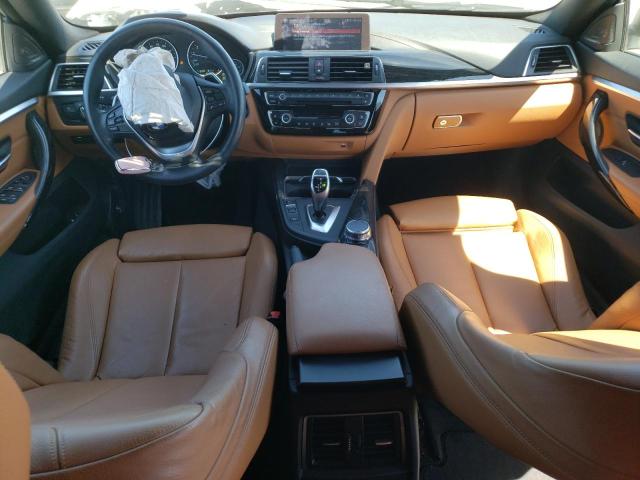 WBA4J3C50KBL04988 - 2019 BMW 430XI GRAN COUPE WHITE photo 8