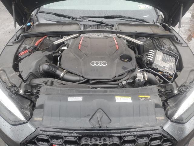 WAUC4CF54NA007098 - 2022 AUDI S5 PREMIUM PLUS ნაცრისფერი ფოტო 11