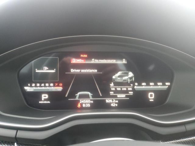 WAUC4CF54NA007098 - 2022 AUDI S5 PREMIUM PLUS ნაცრისფერი ფოტო 9