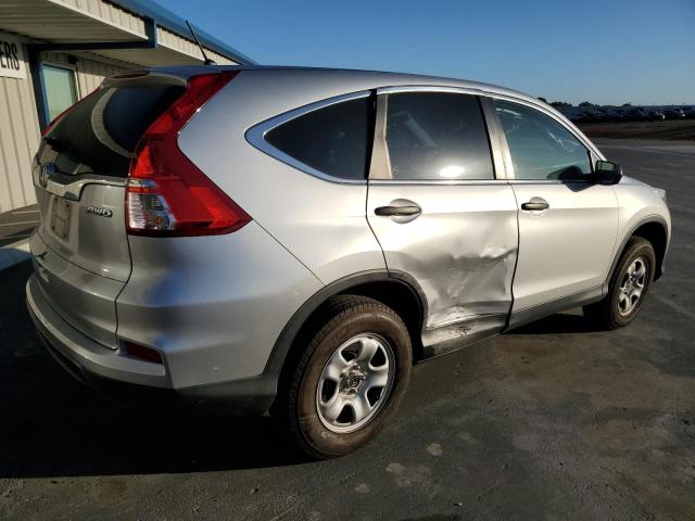 5J6RM4H31GL130468 - 2016 HONDA CR-V LX SILVER photo 3