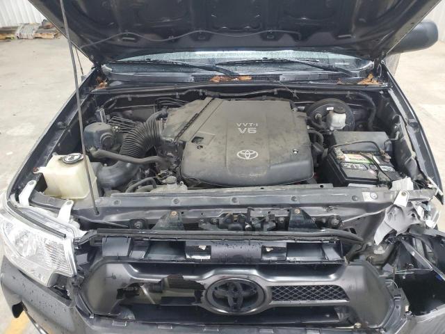 5TFJU4GN9DX037370 - 2013 TOYOTA TACOMA DOUBLE CAB PRERUNNER GRAY photo 11