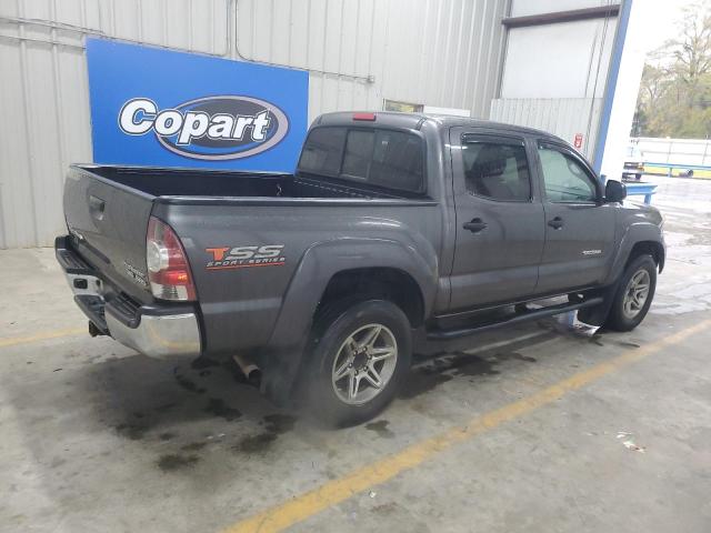 5TFJU4GN9DX037370 - 2013 TOYOTA TACOMA DOUBLE CAB PRERUNNER GRAY photo 3