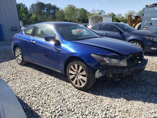 1HGCS22859A003944 - 2009 HONDA ACCORD EXL BLUE photo 4