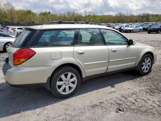 4S4BP62C877310571 - 2007 SUBARU OUTBACK OUTBACK 2.5I LIMITED BEIGE photo 3