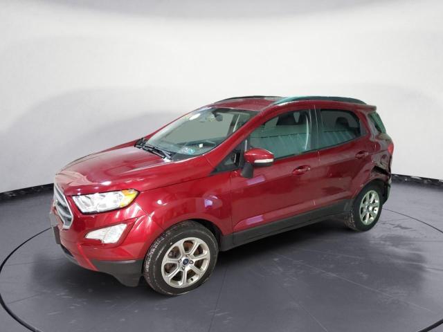 MAJ3P1TE1JC205676 - 2018 FORD ECOSPORT SE Czerwony zdjęcie 1