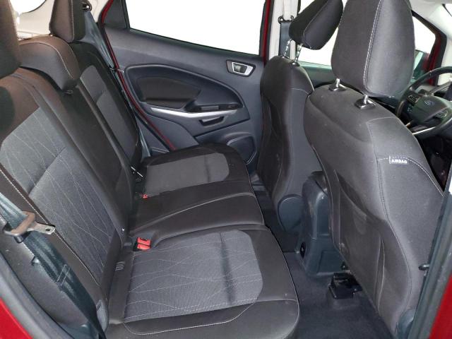 MAJ3P1TE1JC205676 - 2018 FORD ECOSPORT SE Czerwony zdjęcie 10