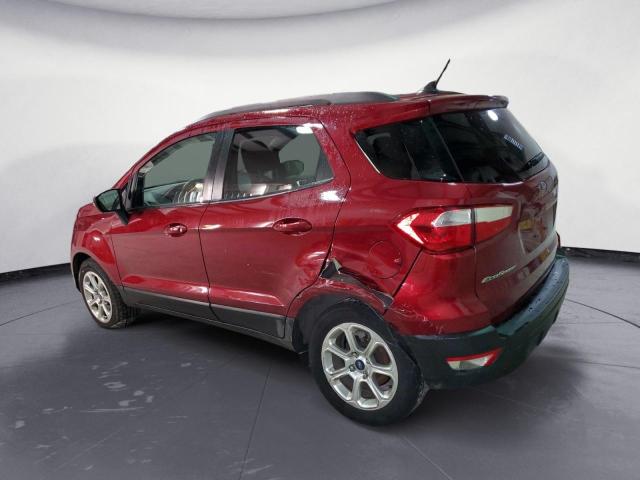 MAJ3P1TE1JC205676 - 2018 FORD ECOSPORT SE Czerwony zdjęcie 2