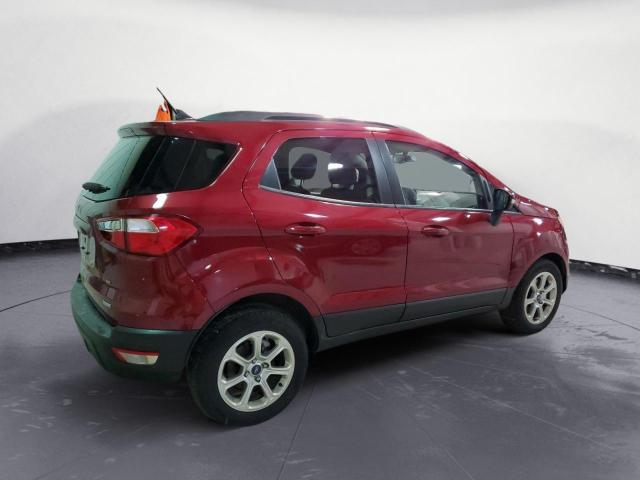 MAJ3P1TE1JC205676 - 2018 FORD ECOSPORT SE Czerwony zdjęcie 3