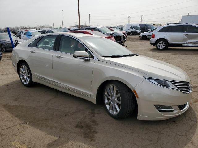 3LN6L2G95FR612474 - 2015 LINCOLN MKZ CREAM photo 4
