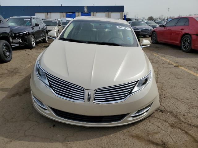 3LN6L2G95FR612474 - 2015 LINCOLN MKZ CREAM photo 5