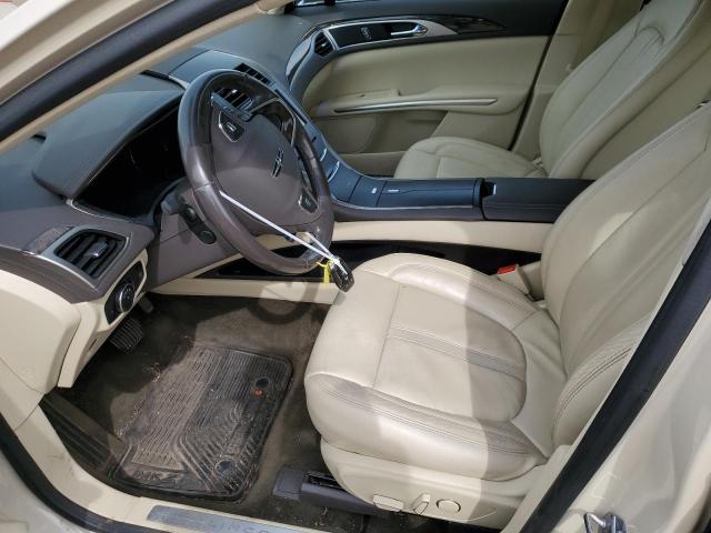 3LN6L2G95FR612474 - 2015 LINCOLN MKZ CREAM photo 7