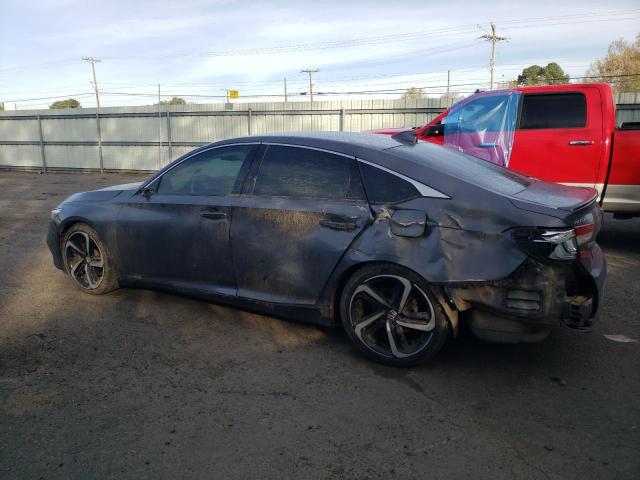 1HGCV1F35KA038666 - 2019 HONDA ACCORD SPORT 灰色 照片 2