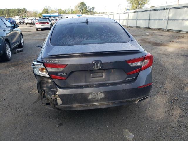 1HGCV1F35KA038666 - 2019 HONDA ACCORD SPORT 灰色 照片 6