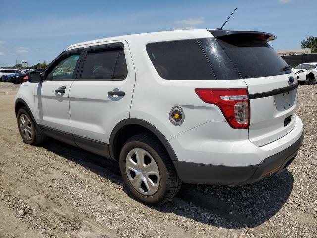 1FM5K8AR2FGA47134 - 2015 FORD EXPLORER POLICE INTERCEPTOR WHITE photo 2