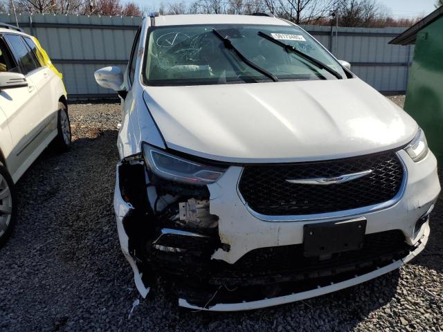 2C4RC1BGXMR532883 - 2021 CHRYSLER PACIFICA TOURING L WHITE photo 5