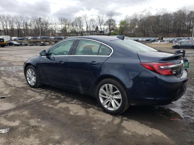 2G4GN5EX0F9153488 - 2015 BUICK REGAL PREMIUM BLUE photo 2