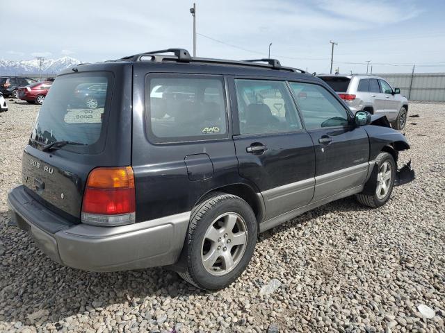 JF1SF6552XH728855 - 1999 SUBARU FORESTER S შავი ფოტო 3