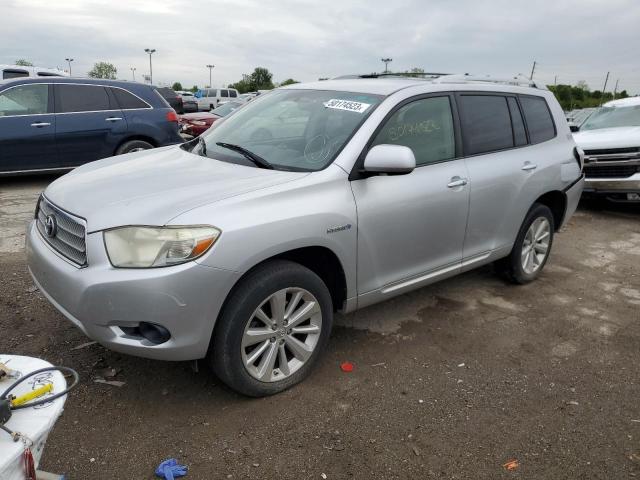 JTEEW41A882008149 - 2008 TOYOTA HIGHLANDER HYBRID SILVER photo 1