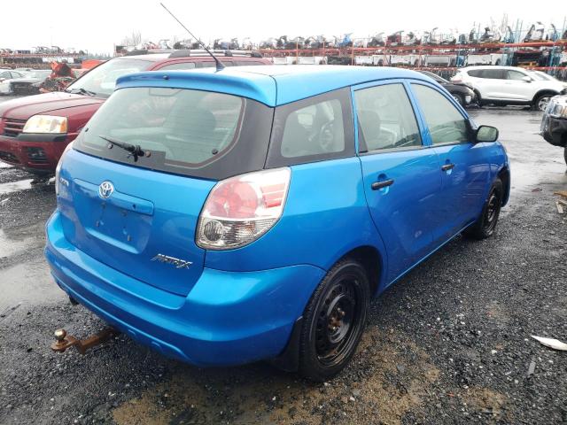 2T1KR32E68C710353 - 2008 TOYOTA COROLLA MA XR BLUE photo 3