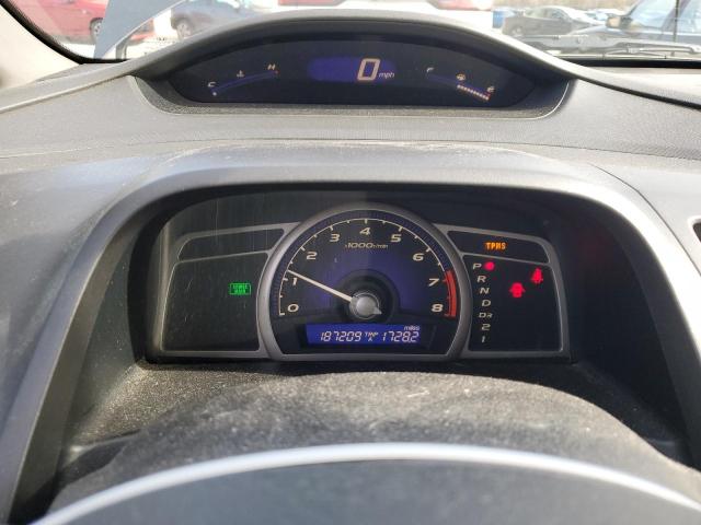 2HGFA16949H521946 - 2009 HONDA CIVIC EXL ნაცრისფერი ფოტო 9