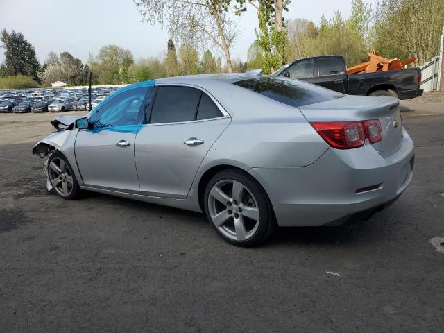 1G11G5SX2FF290117 - 2015 CHEVROLET MALIBU LTZ ვერცხლისფერი ფოტო 2