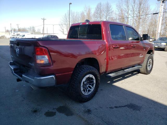 1C6SRFFT5MN832033 - 2021 RAM 1500 BIG HORN/LONE STAR BURGUNDY photo 3