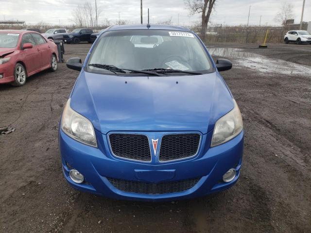 KL2TX65EX9B395602 - 2009 PONTIAC G3 WAVE SE BLUE photo 5