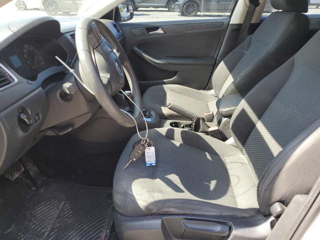 3VW2K7AJ5DM282333 - 2013 VOLKSWAGEN JETTA BASE فضي صورة 7