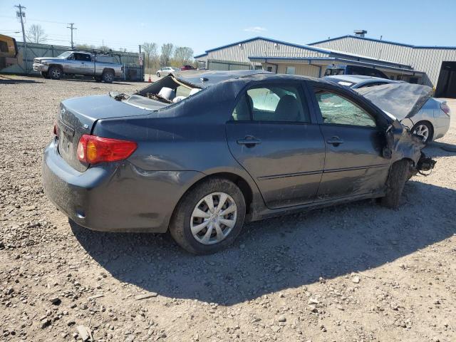 2T1BU4EE4AC307607 - 2010 TOYOTA COROLLA BASE GRAY photo 3