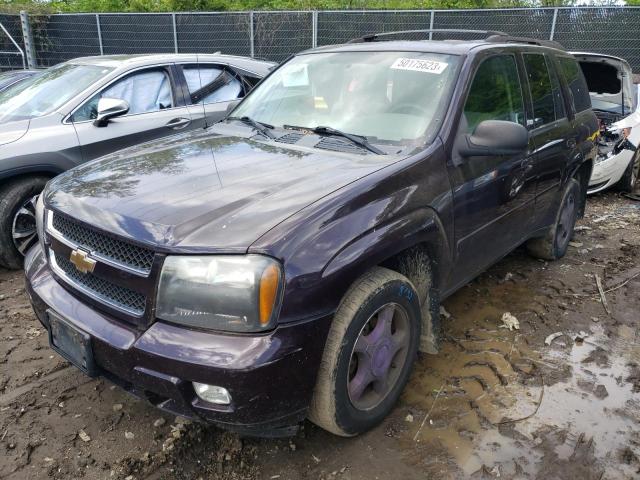 1GNDT13S782197512 - 2008 CHEVROLET TRAILBLAZE LS PURPLE photo 1