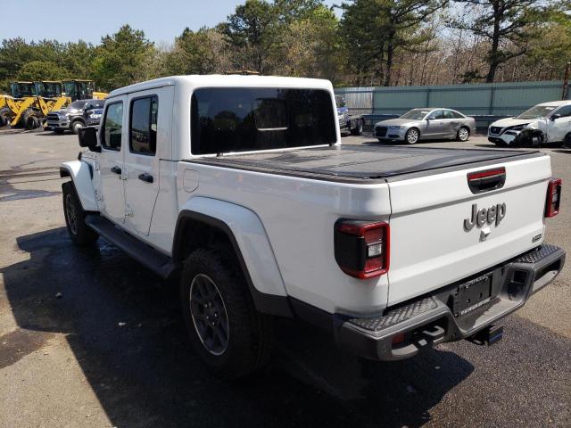 1C6HJTFG7NL112670 - 2022 JEEP GLADIATOR OVERLAND WHITE photo 2