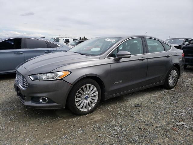 3FA6P0LU0DR164106 - 2013 FORD FUSION SE HYBRID GRAY photo 1